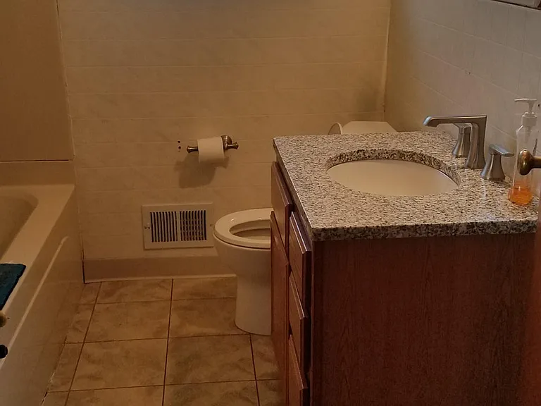 Main bath w/ Tub & Shower