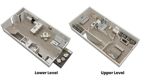 Floor plan A2 Townhome with Den
