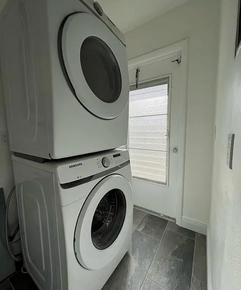 New washer & dryer