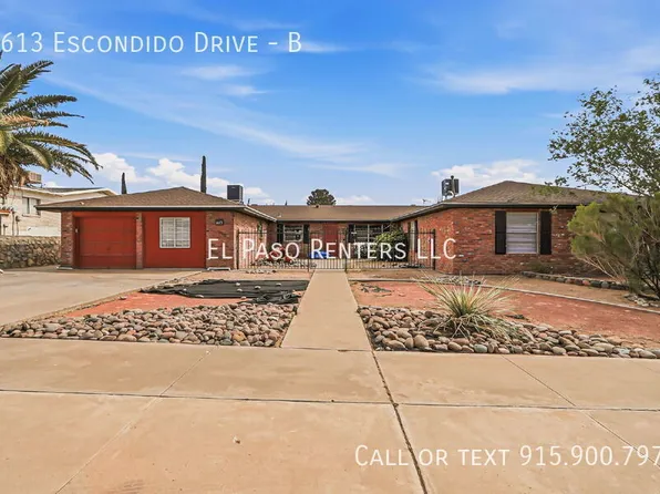 6613 Escondido Dr #B, El Paso, TX 79912