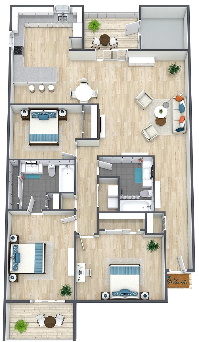Floor plan Woodbridge