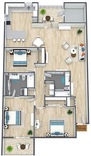 Floor plan Woodbridge