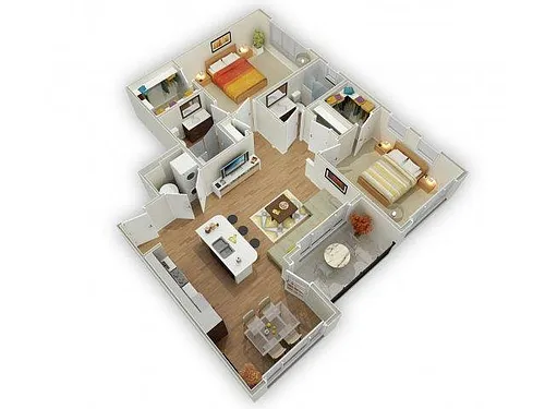 Floor plan B4