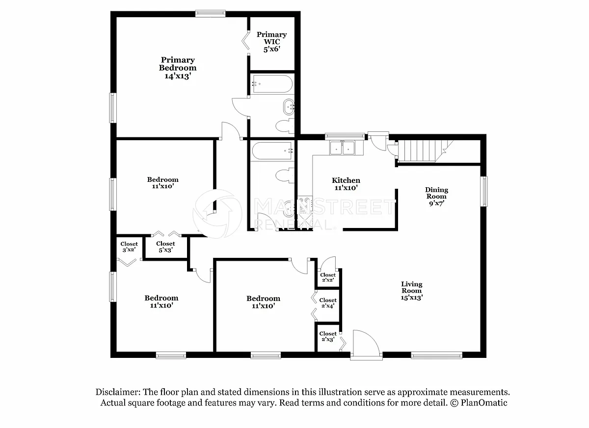Floor Plan - 4220 Buxton Dr