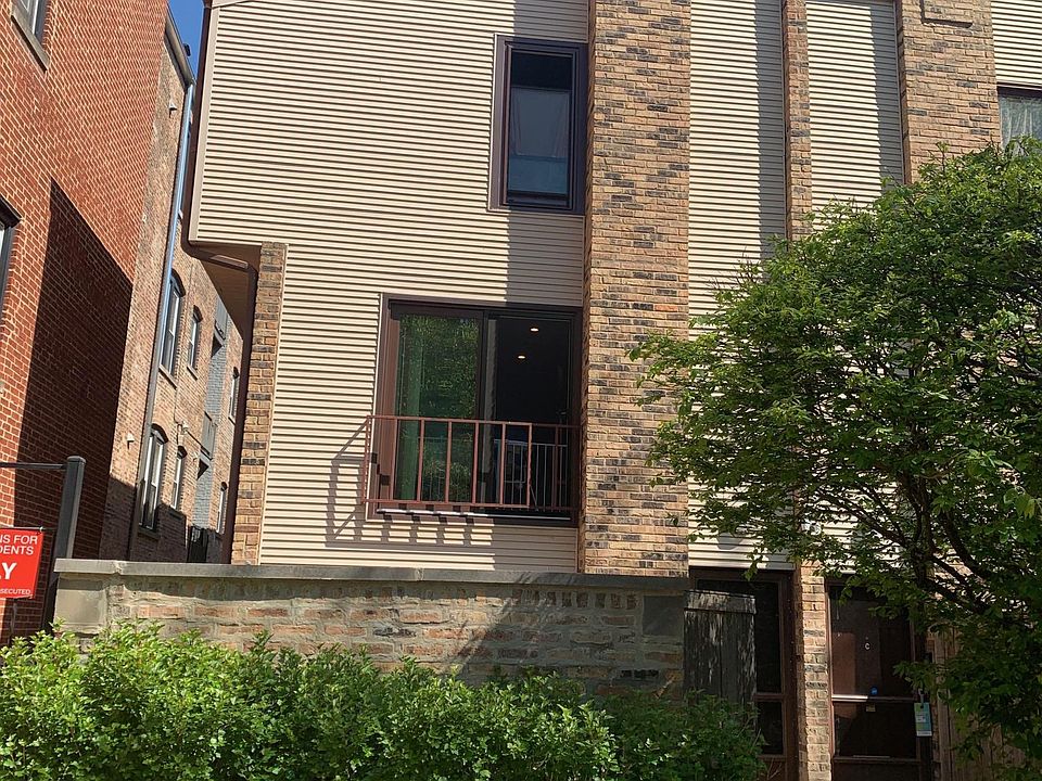 Front of building.