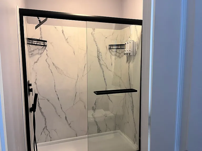 Master bedroom shower