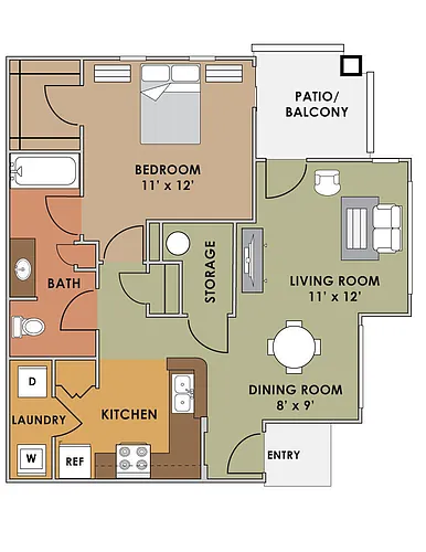 Floor plan A1S