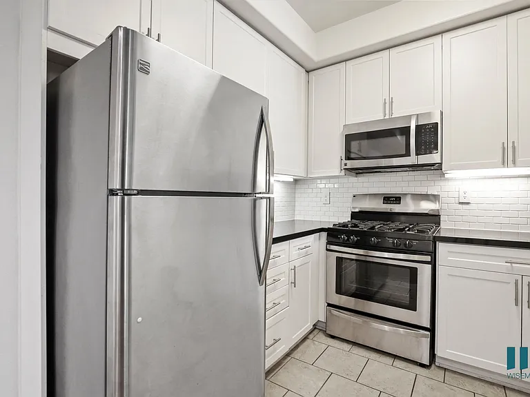 Kitchen with Stainless-Steel Appliances