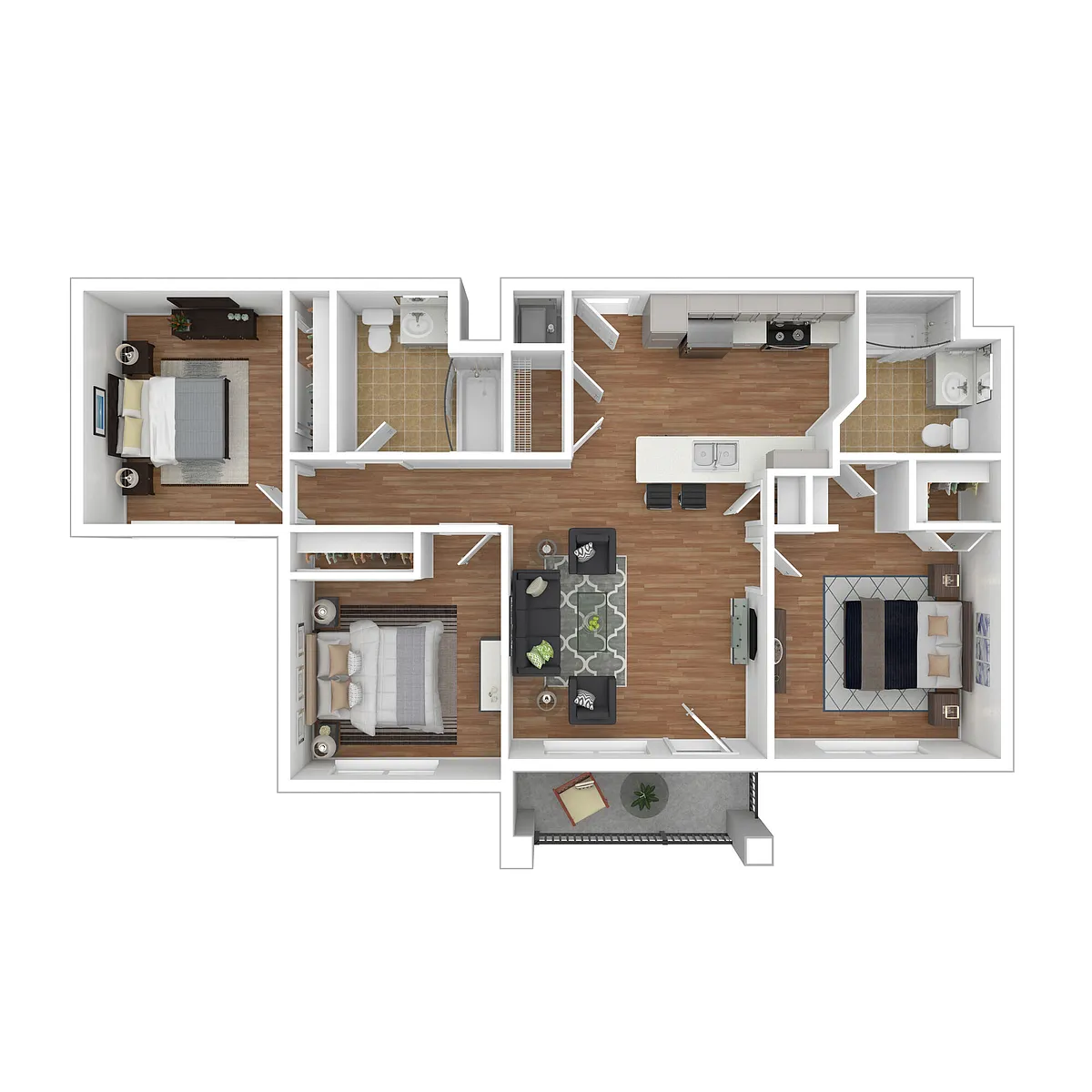 Floor plan C