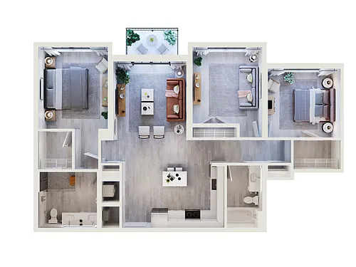 Floor plan C1