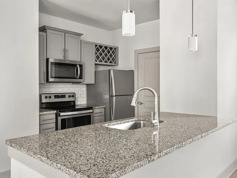 Kitchen with Stainless Steel Appliances