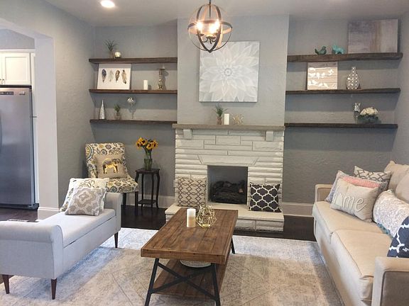 Custom Reclaimed Wood Living Room