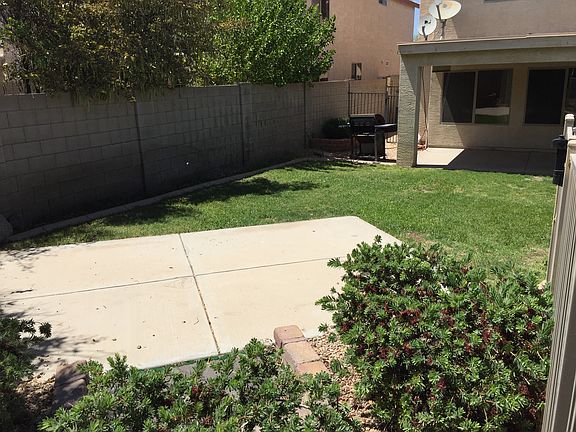 Backyard Concrete Deck