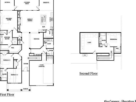 Cypresse Floorplan