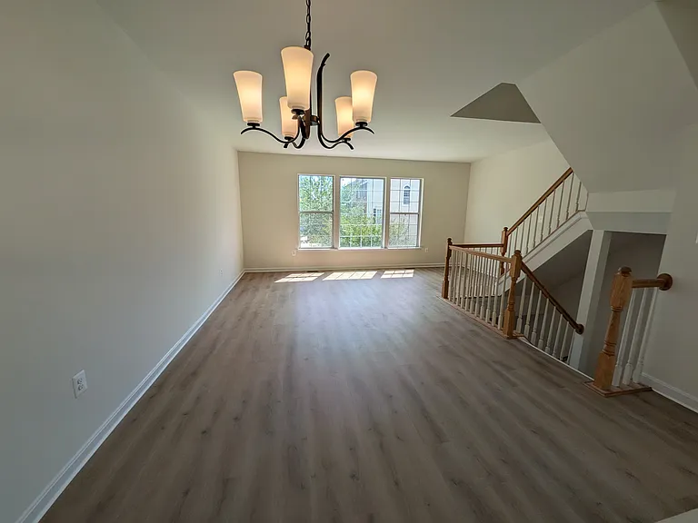 Living and dining rooms