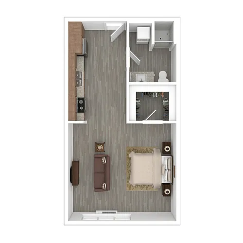 Floor plan The Oak