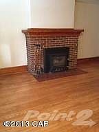 fireplace in living room