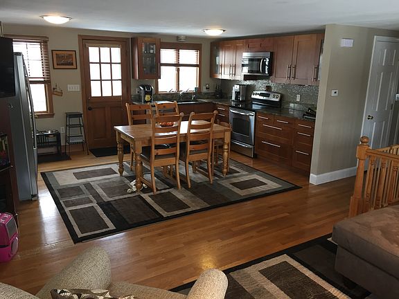 Open concept Kitchen and LR