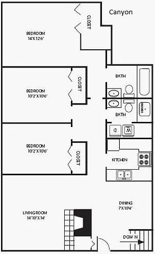 Floor plan Canyon