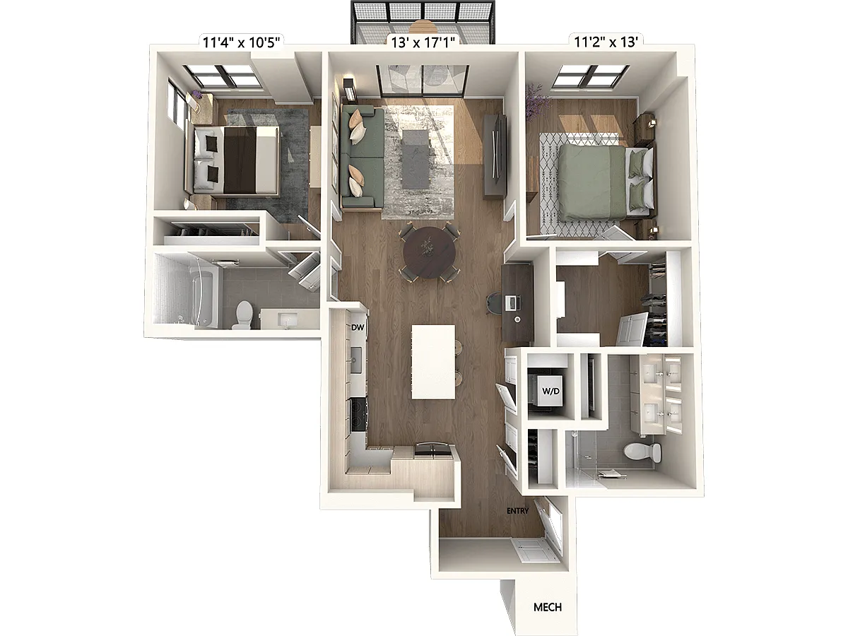Floor plan B03-Scheme2