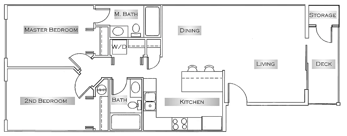 Floor plan 2X2