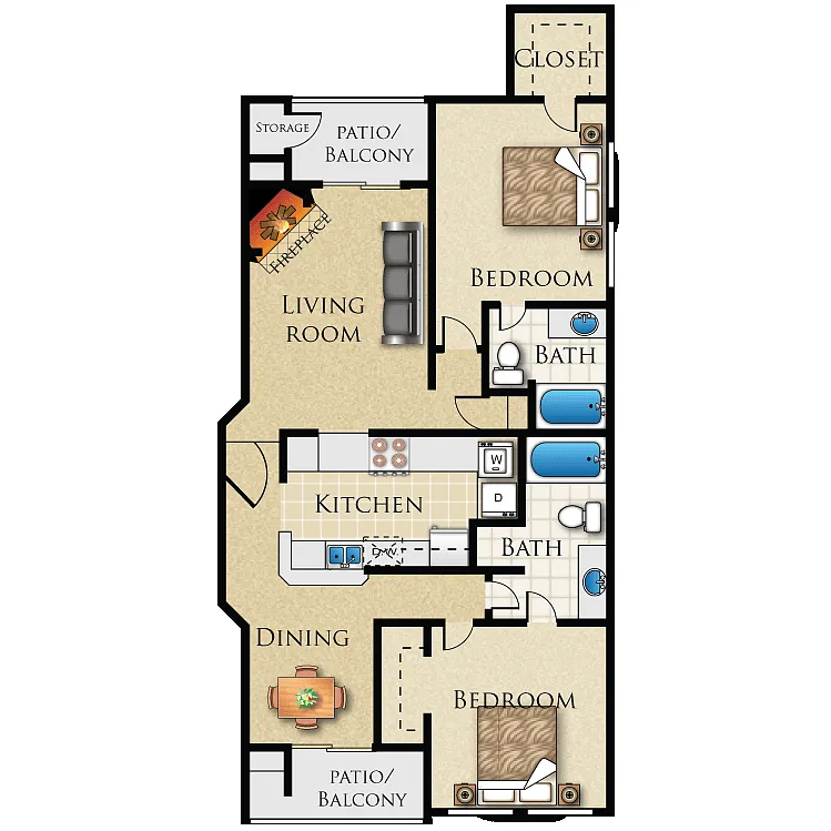 Floor plan Plan B-1