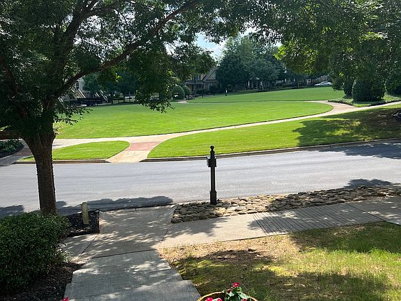 View from front door to Green