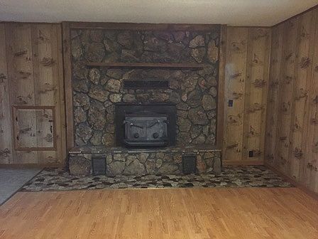 Fireplace with Insert
