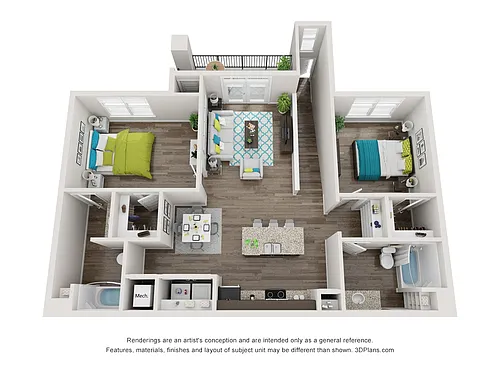 Floor plan Retreat II