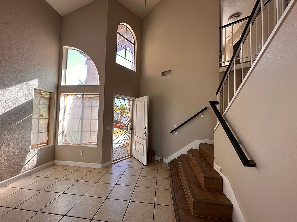 Front entry and living room