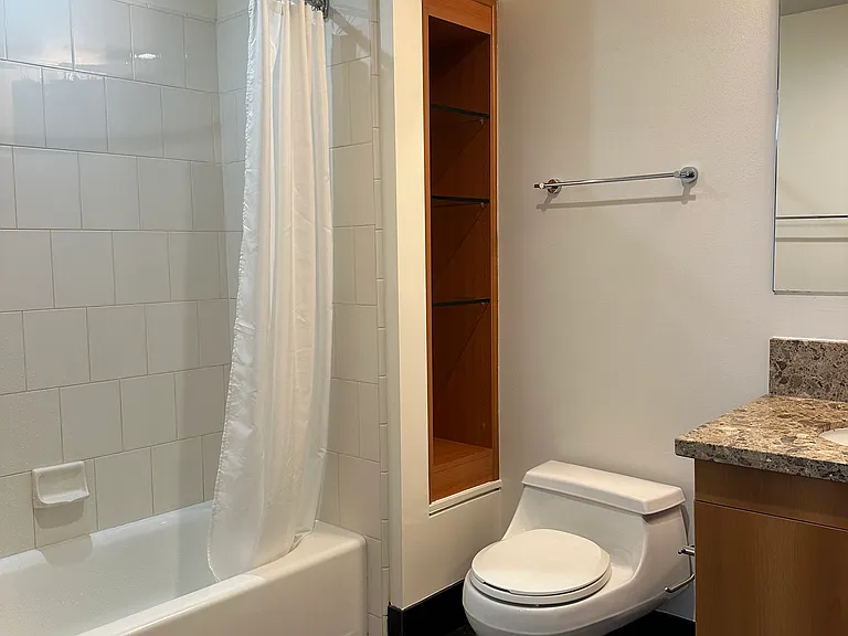 Full bath on loft level.