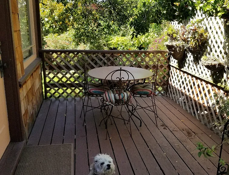 Front door of apartment
