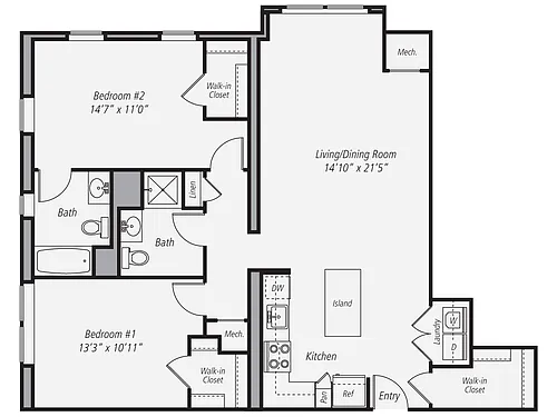 Floor plan B5-1161