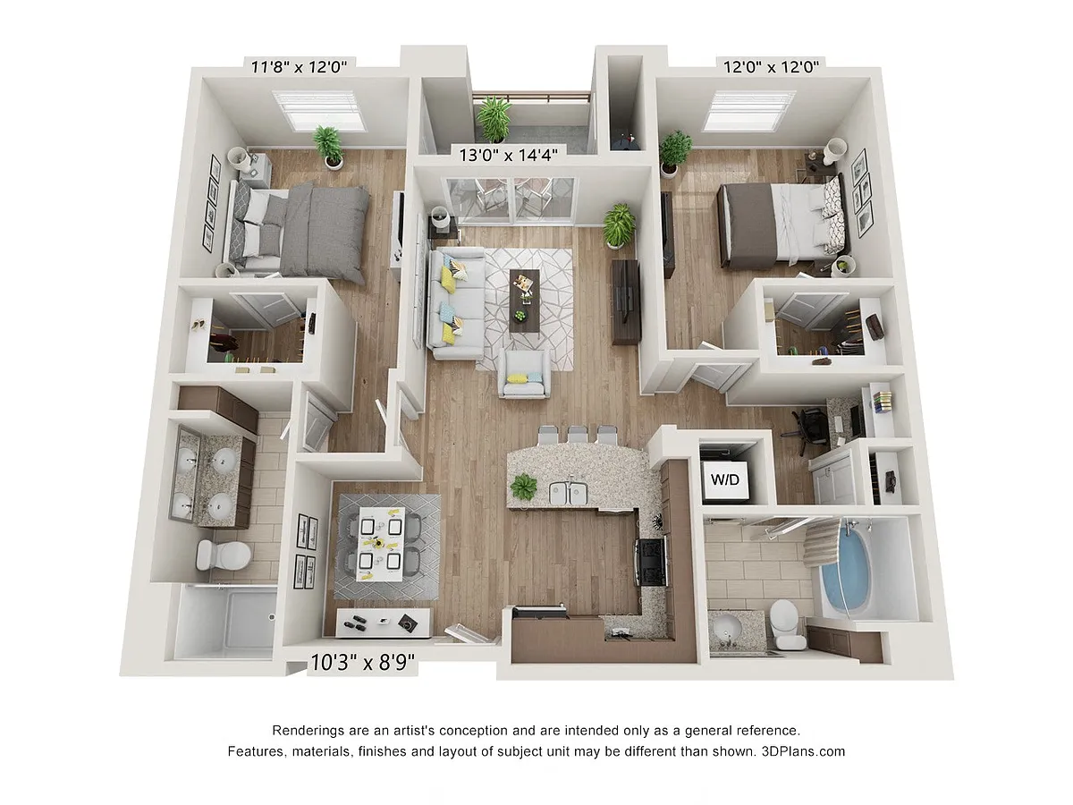 Floor plan MENDOCINO
