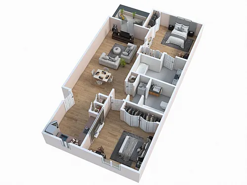 Floor plan SCHOONER