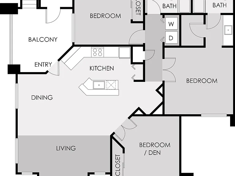C1 floor plan The Turn