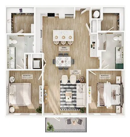 Floor plan B5