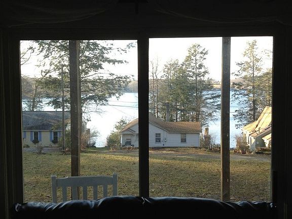 Lake view through 6' sliders