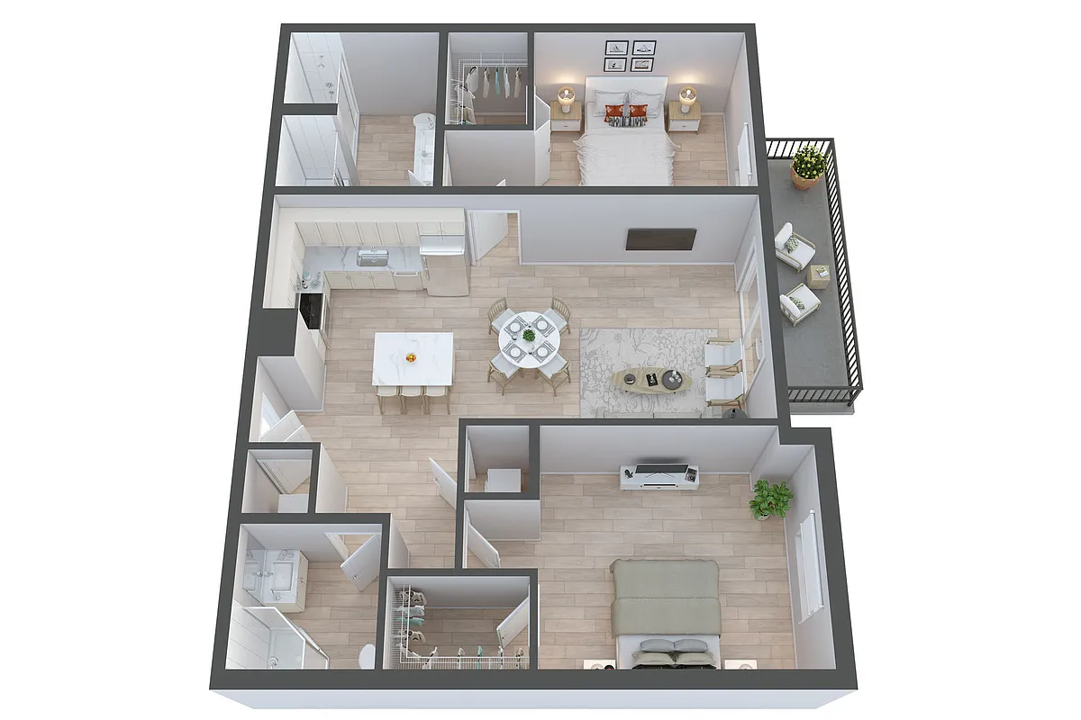 Floor plan B8 LL