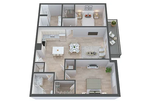 Floor plan B8 LL