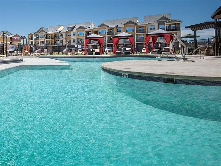Resort-Inspired Pool with Sundeck and Spa