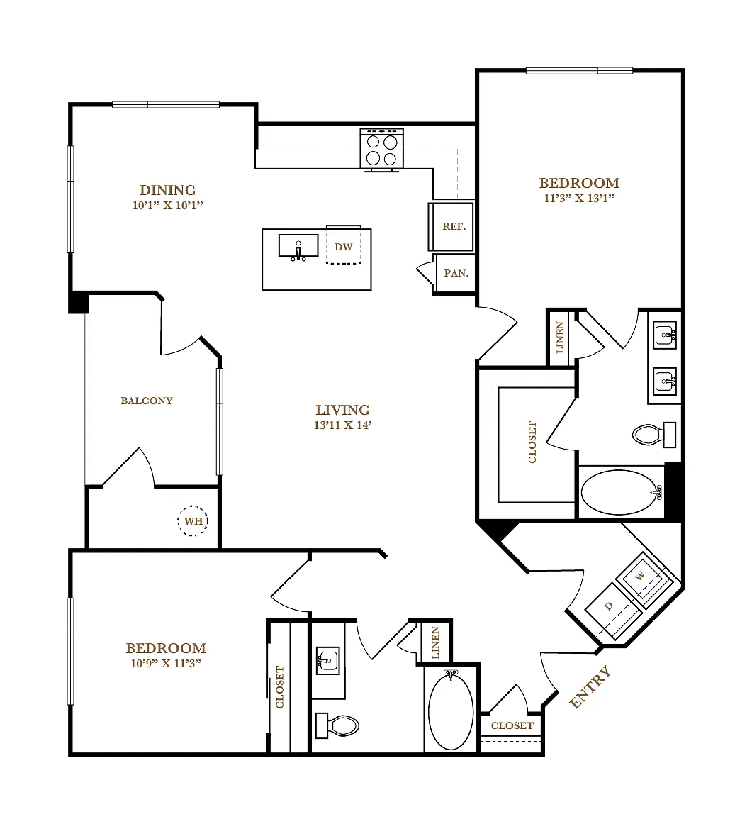 Floor plan B3