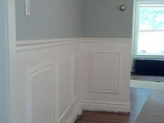 hardwood floors / custom trim