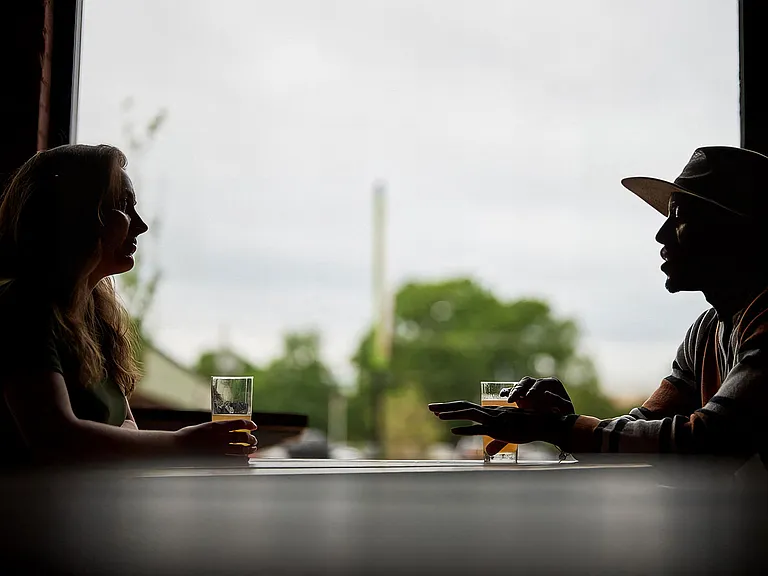 Meet new and interesting people over drinks