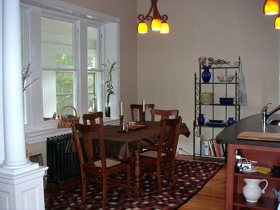 Open concept dining room