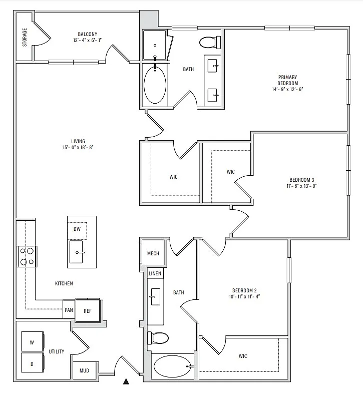 Floor plan C2