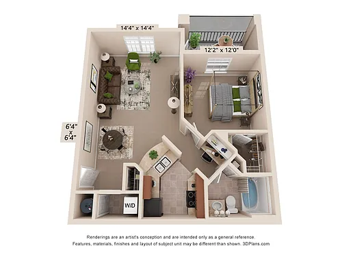 Floor plan A1 | The Seabrook