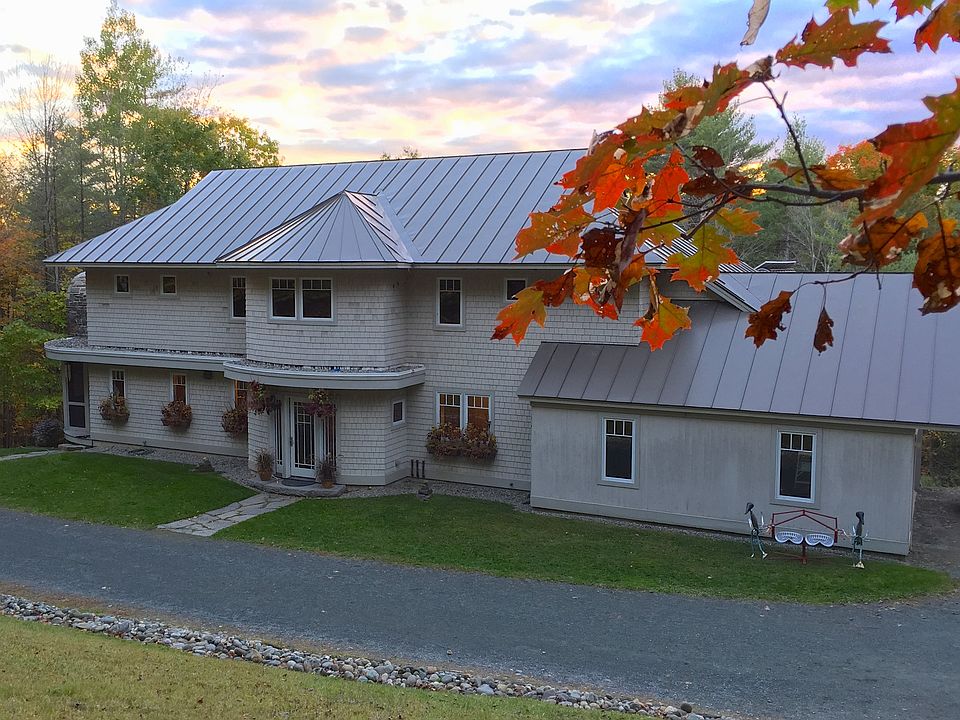 Fall sunset view.