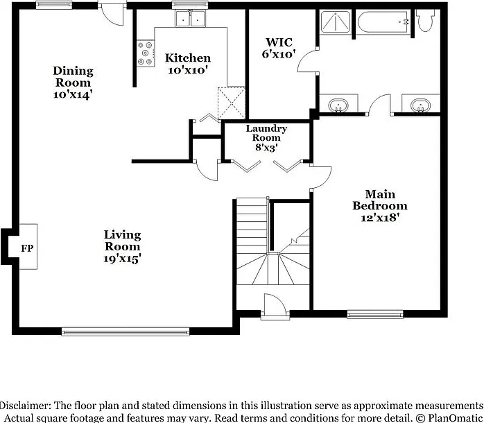 3 bed, 2.0 bath, 1661 sqft, $1,665 — Photo 3