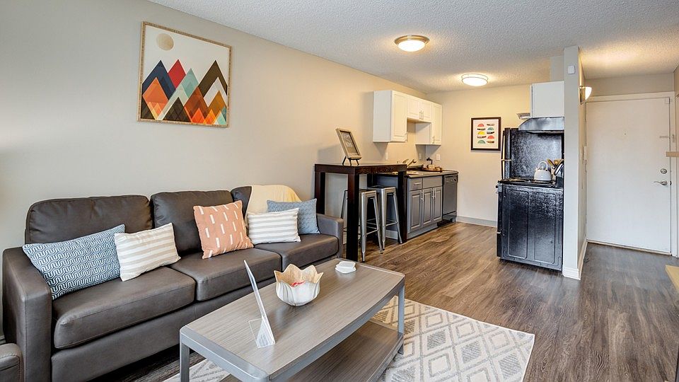 Vinyl plank is available on first floor renovated units.*